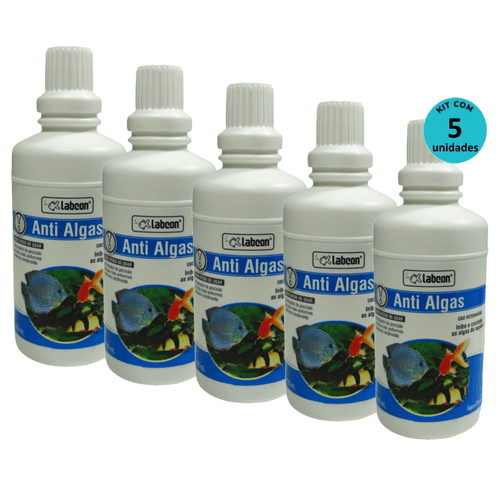 Kit 5 Labcon AntiAlgas 100ml - Alcon